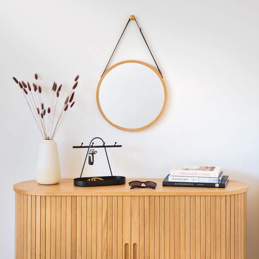 Wandspiegel, Bambus/Kunststoff – Lifestyle 2