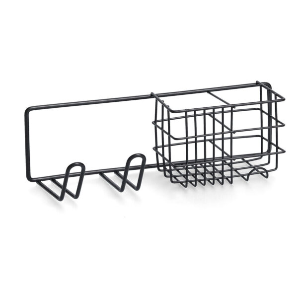 Regal, Metall, schwarz