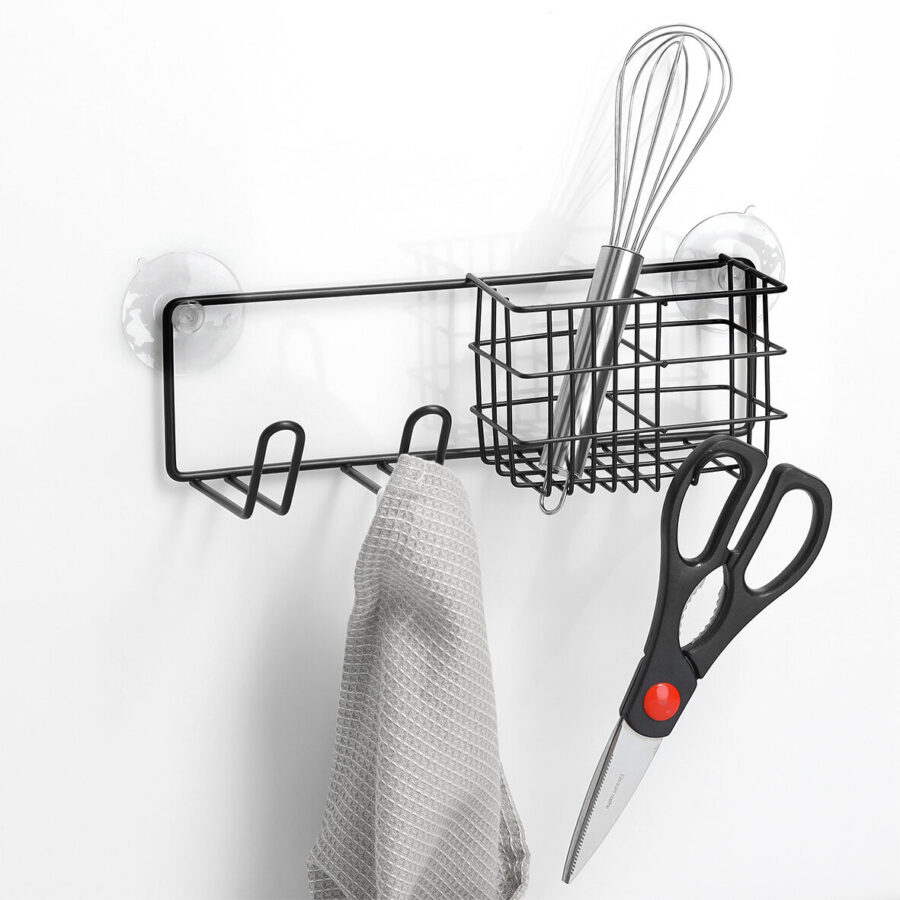 Regal, Metall, schwarz – Ansicht 2