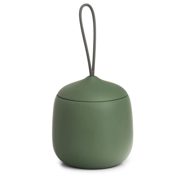 Wattedose 'Modern', Polyresin, salbei