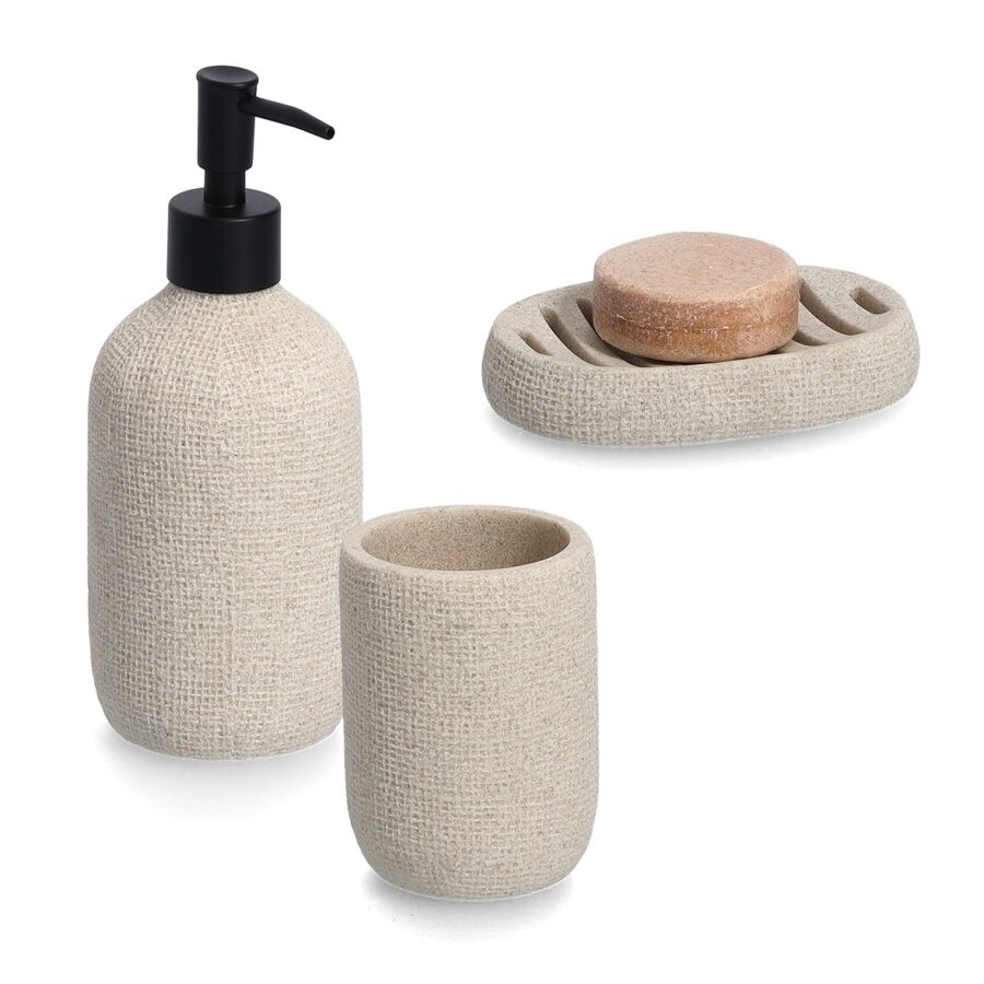 Seifenschale "Natural", Polyresin, beige – Ansicht 2