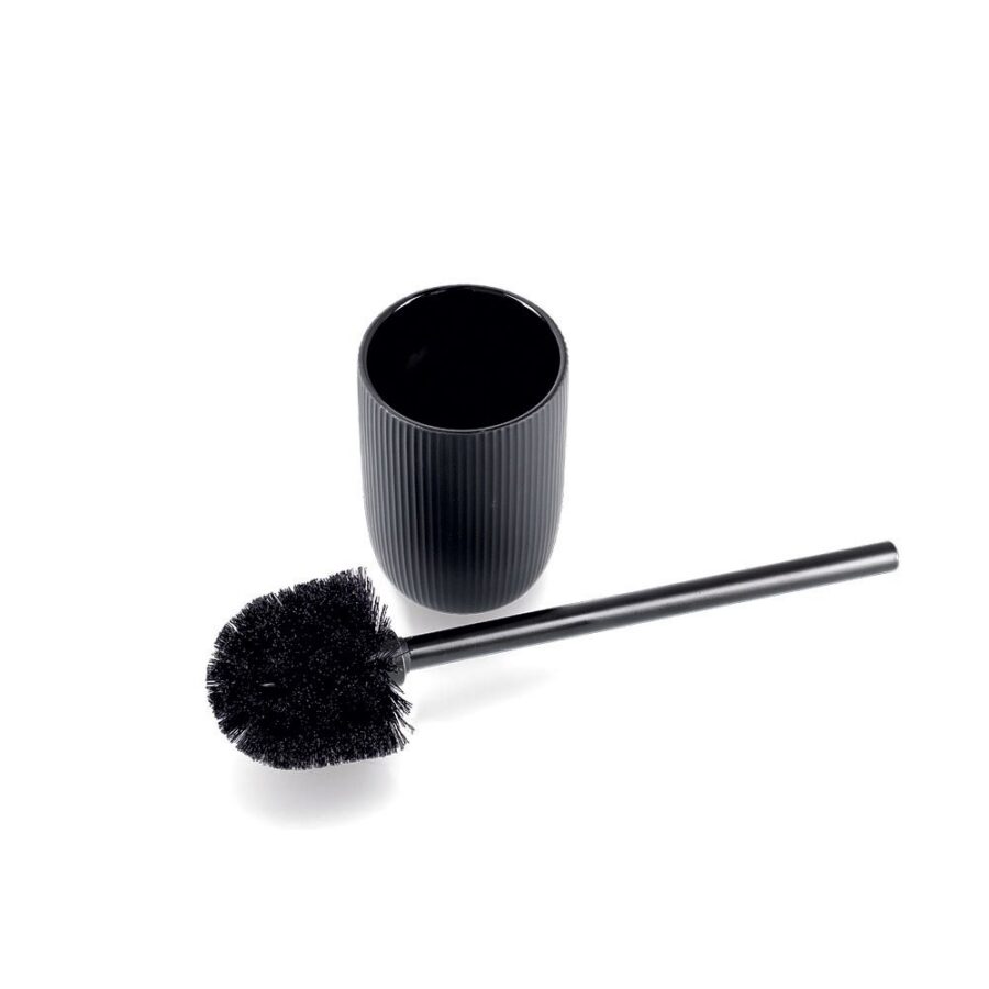 WC-Bürste, Keramik, schwarz – Ansicht 4