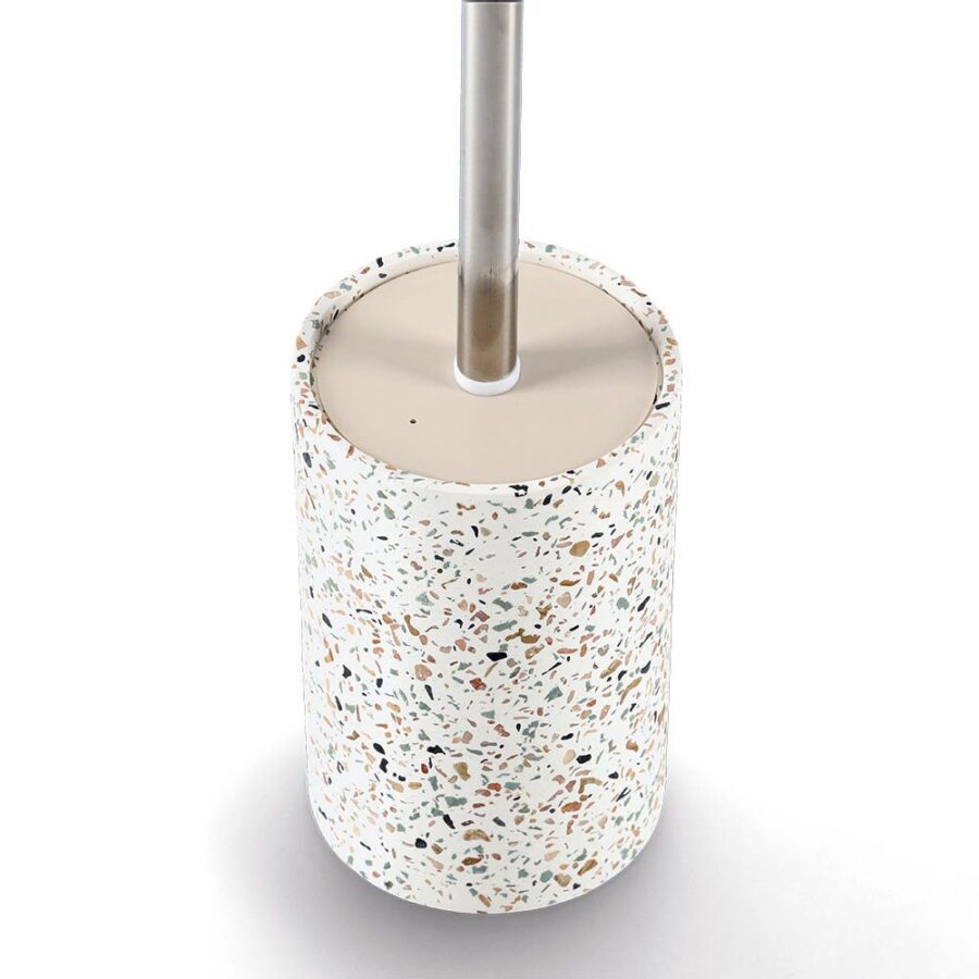 WC-Bürste "Terrazzo", Zement – Ansicht 4