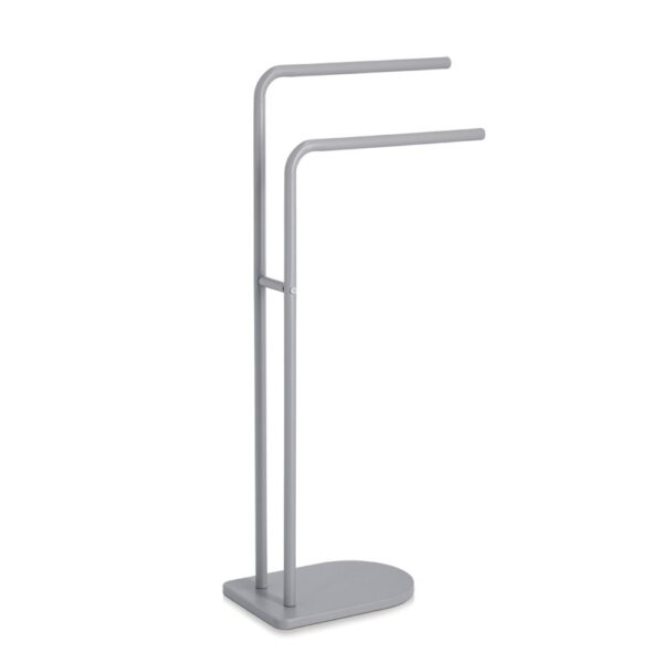 Handtuchhalter, Metall, grau