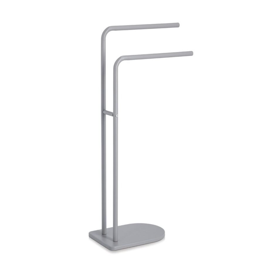 Handtuchhalter, Metall, grau