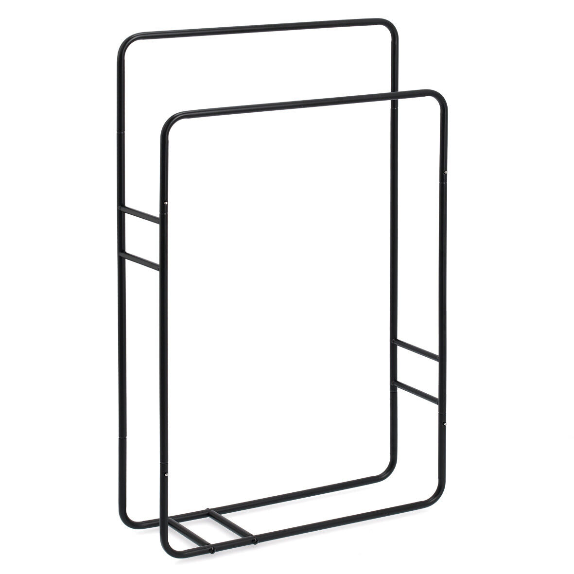 Handtuchhalter, Metall, schwarz