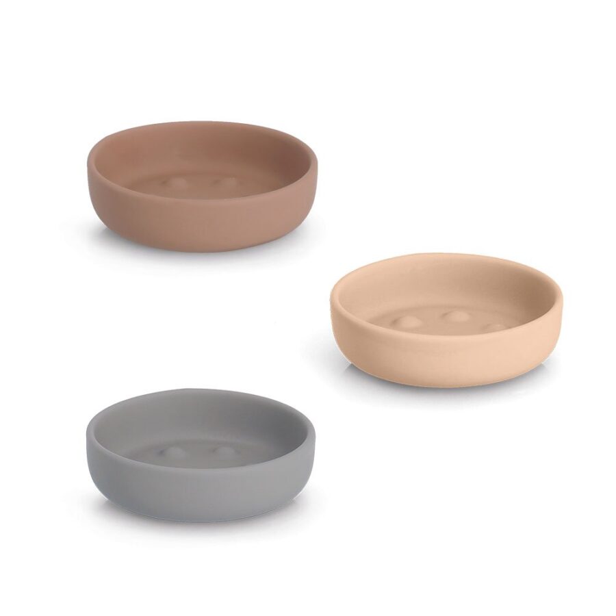 Seifenschale, Keramik, mocca – Ansicht 5