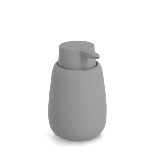 Seifenspender, Keramik, grau