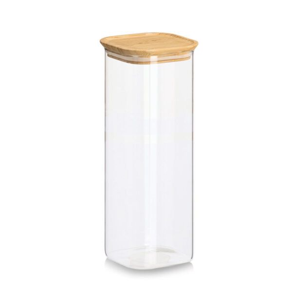 Vorratsglas-Set, 6-tlg. mit Bambusdeckeln