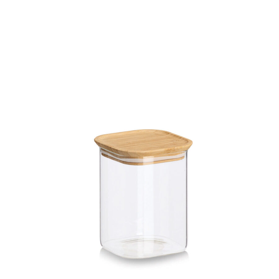 Vorratsglas-Set, 6-tlg. mit Bambusdeckeln – Ansicht 6