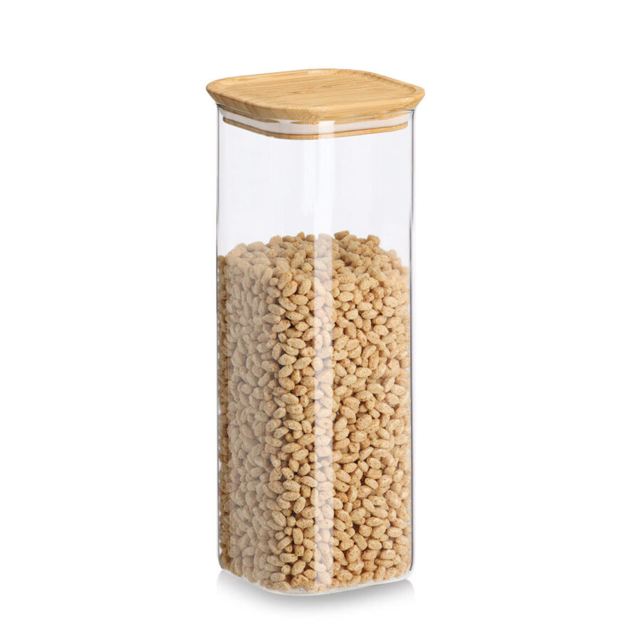Vorratsglas-Set, 6-tlg. mit Bambusdeckeln – Ansicht 11