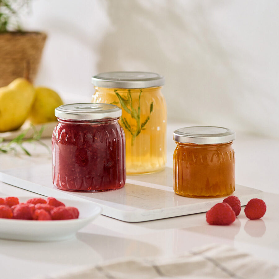 Einmachglas mit Metalldeckel, 470 ml – Lifestyle 1