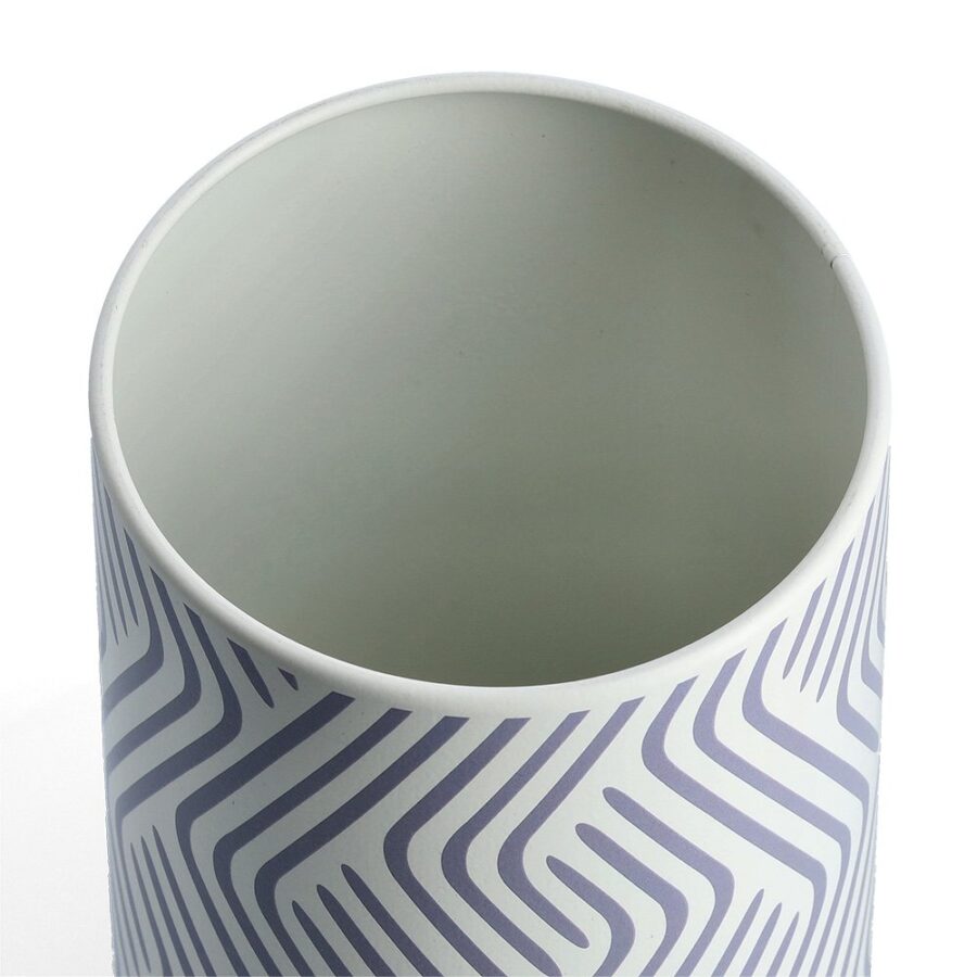 Vorratsdose m. Bambusdeckel, 1000 ml, Metall, lila – Ansicht 4