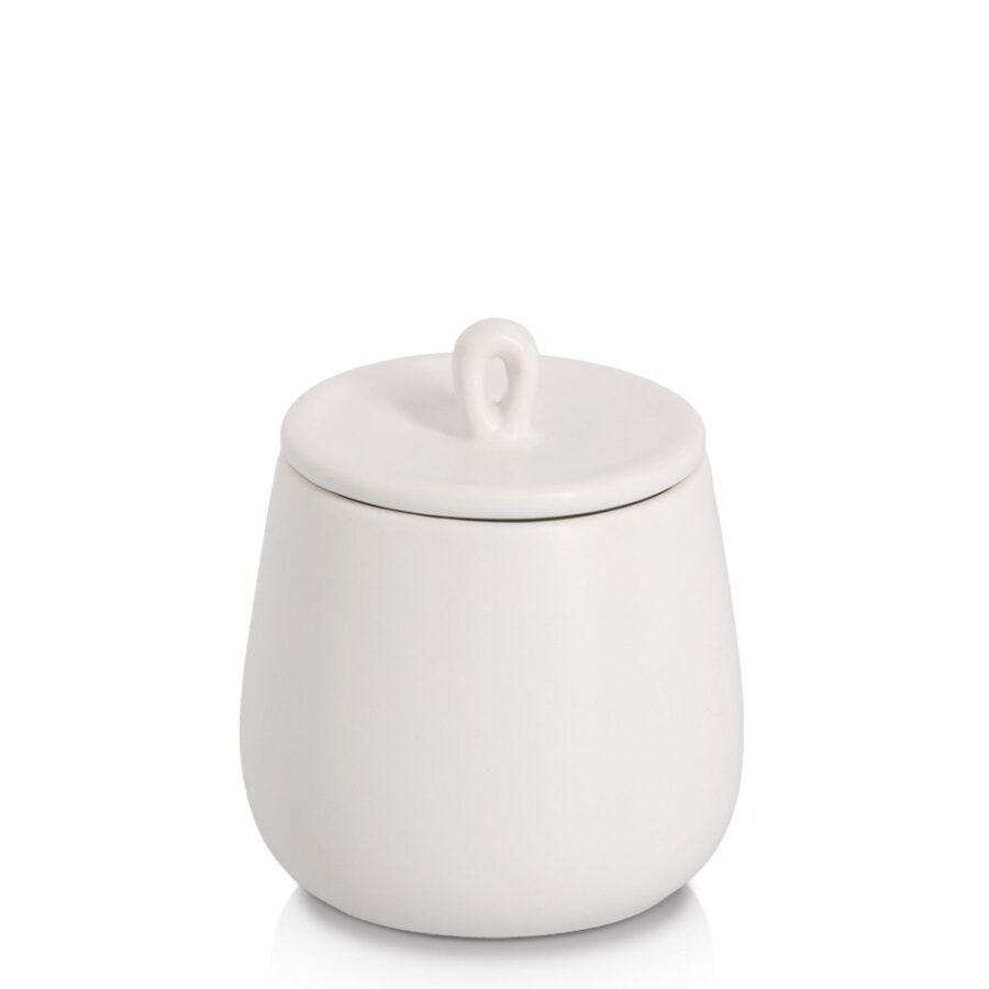 Gewürzdose, 220 ml, Keramik, weiß