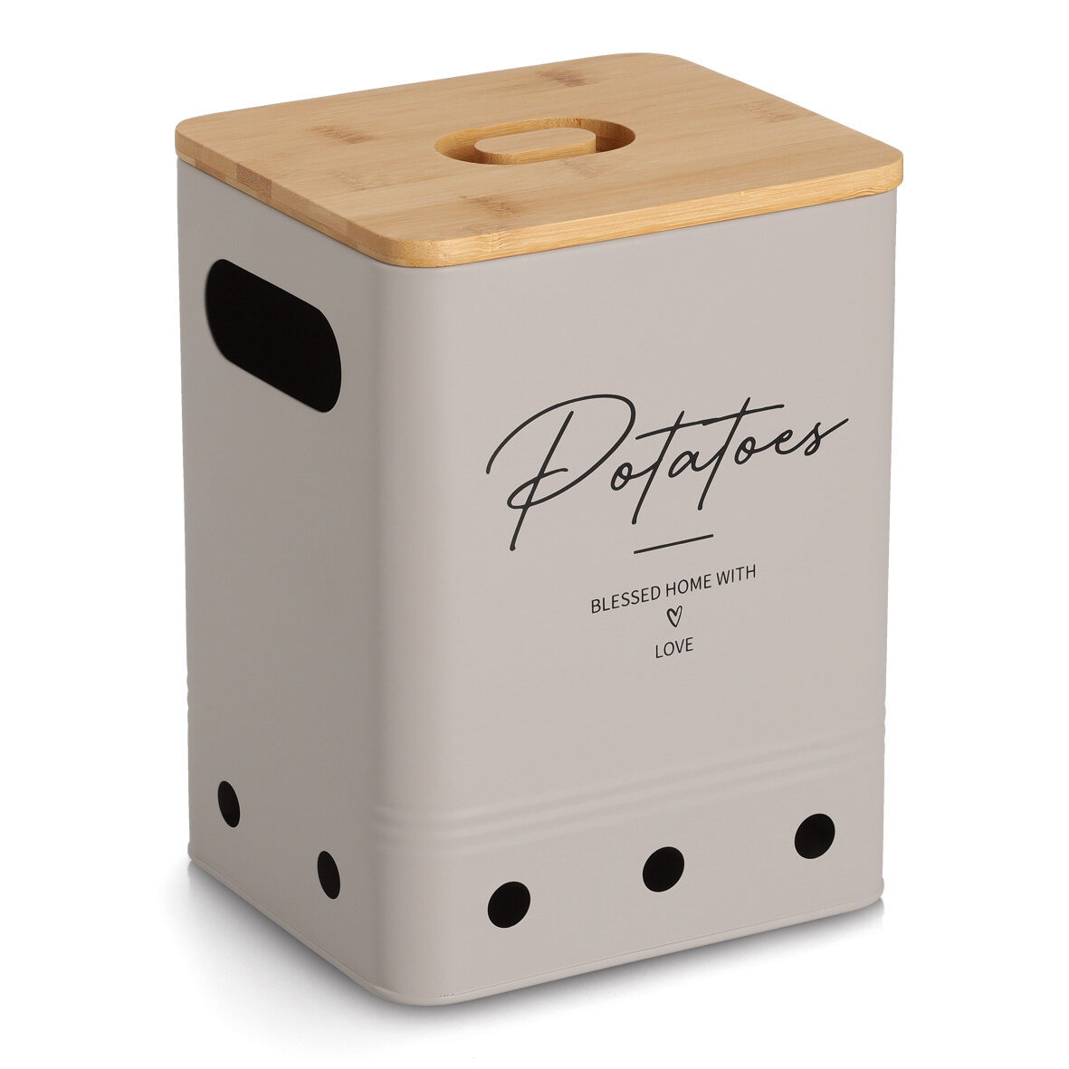 Vorratsdose "Potatoes" mit Bambusdeckel, 5100 ml,