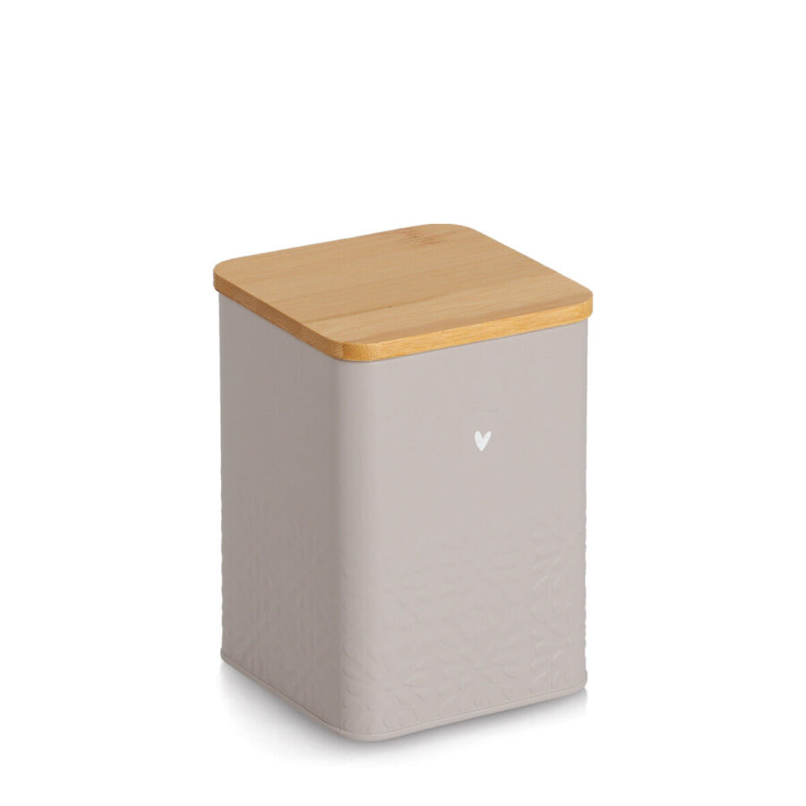 Vorratsdose "Heart" mit Bambusdeckel, 950 ml,