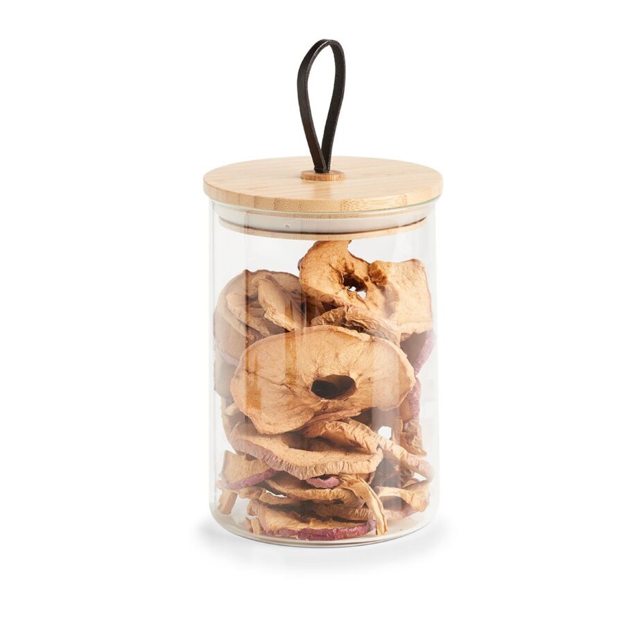 Vorratsglas m. Bambusdeckel, 1100 ml – Ansicht 4