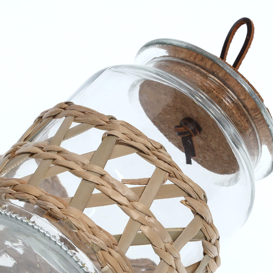 Vorratsglas "Boho" m. Korkdeckel, 1000 ml – Ansicht 4