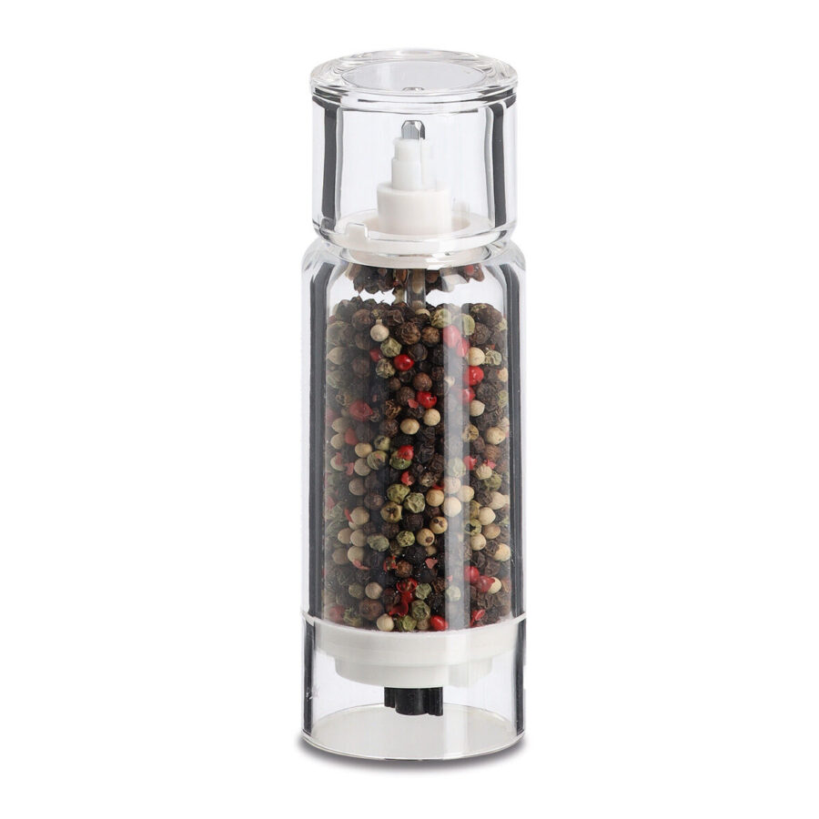 Salz-/Pfeffermühle, Kunststoff, transparent – Ansicht 2