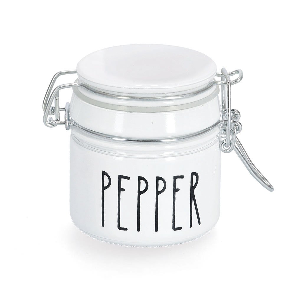 Gewürzglas m. Bügelverschluss "Pepper", 100 ml,