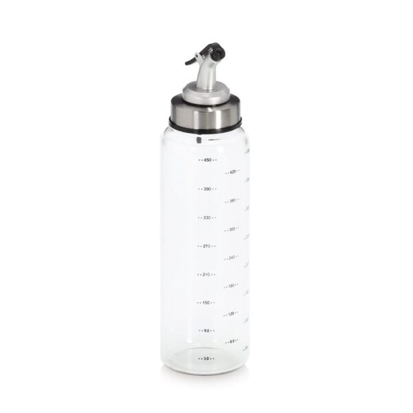 Essig-/Ölflasche, 500 ml, Glas/Metall