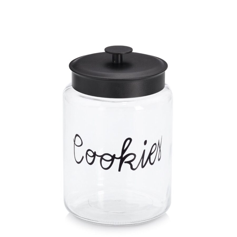 Vorratsglas "Cookies" m. Metalldeckel, 4200 ml