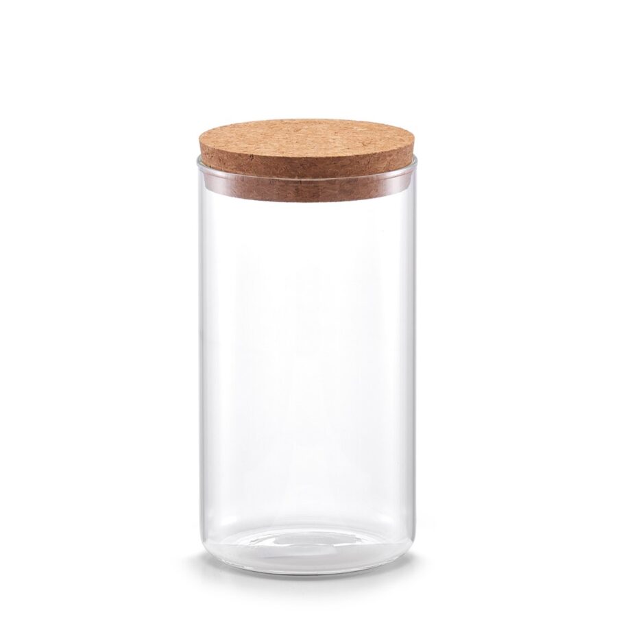 Vorratsglas m. Korkdeckel, 1100 ml