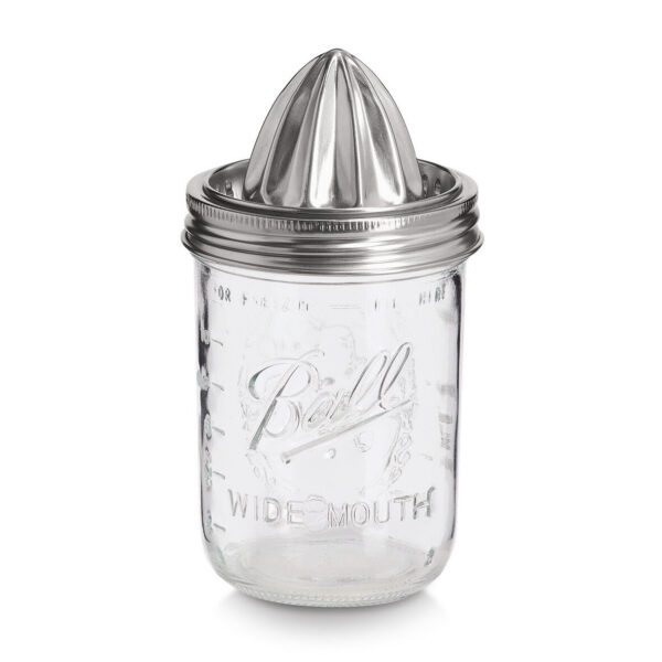 Saftpresse, 450 ml, Glas/Edelstahl