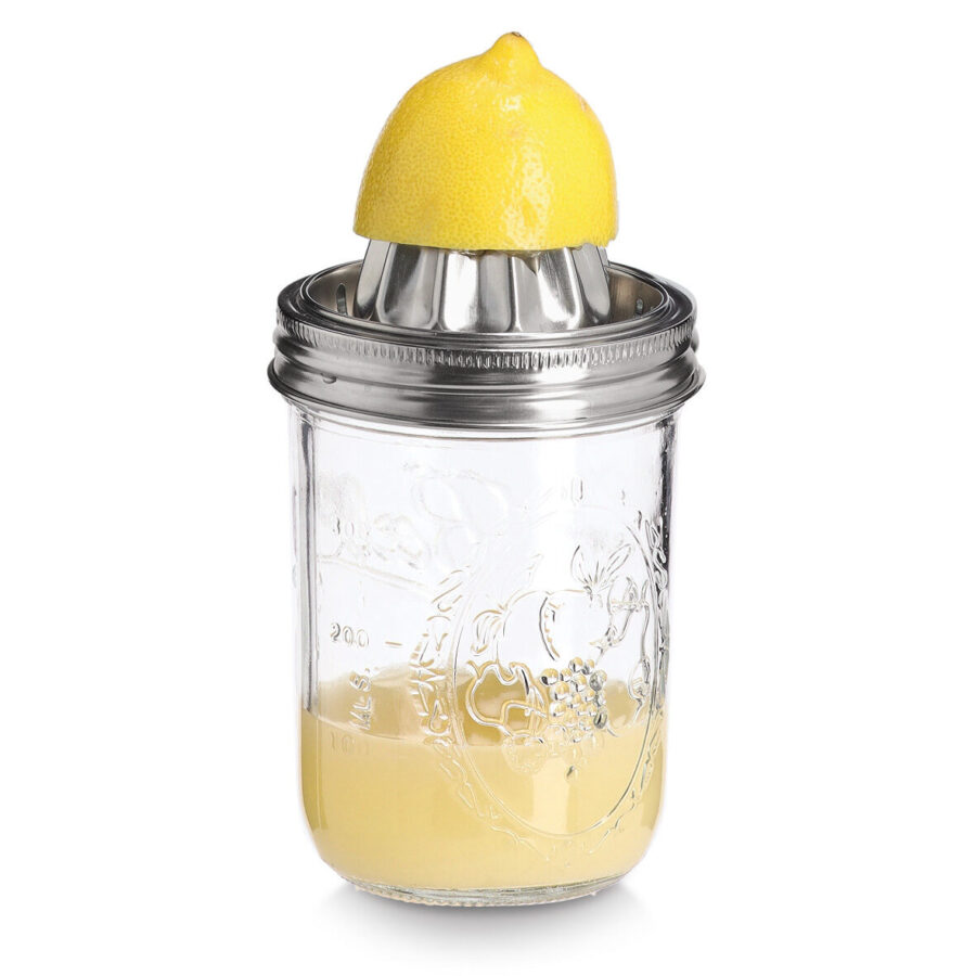 Saftpresse, 450 ml, Glas/Edelstahl – Ansicht 2