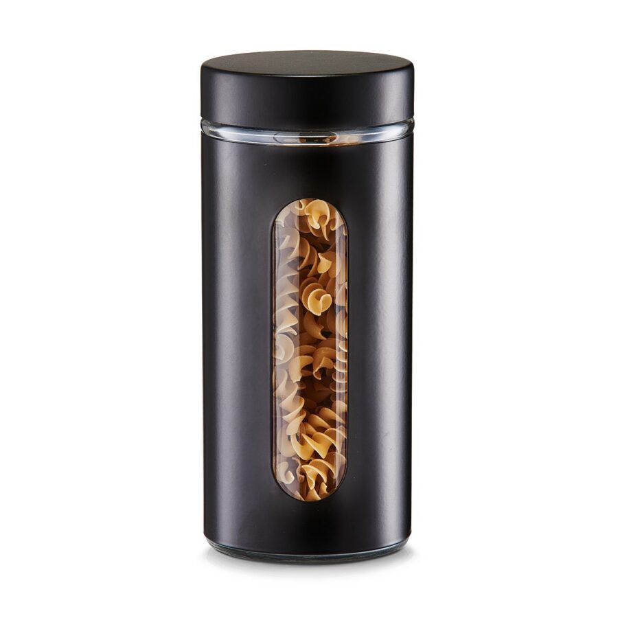 Vorratsglas, 1200 ml, schwarz – Ansicht 3