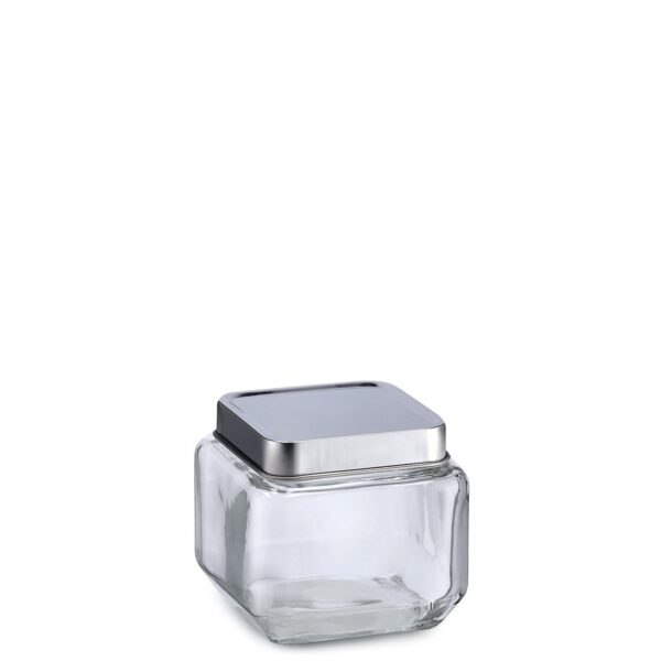Vorratsglas m. Edelstahldeckel, 700 ml