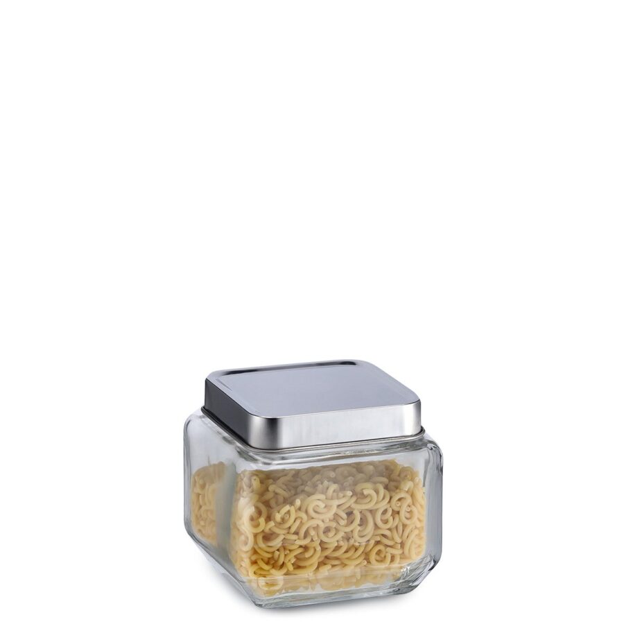 Vorratsglas m. Edelstahldeckel, 700 ml – Ansicht 2