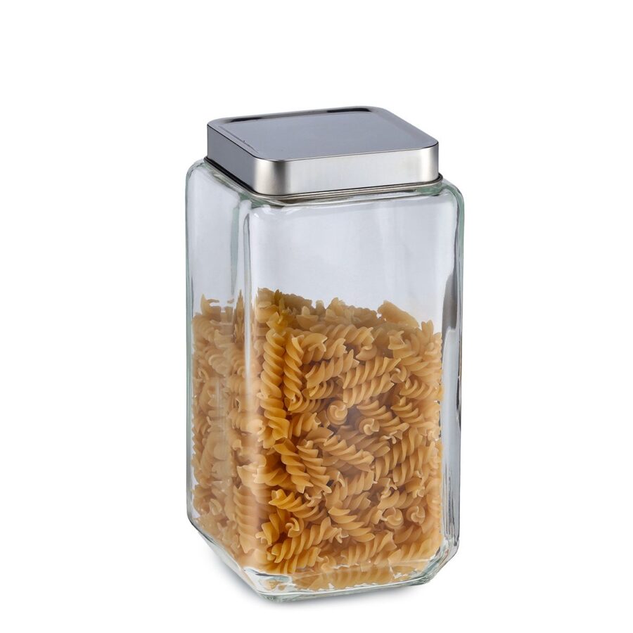 Vorratsglas m. Edelstahldeckel, 2000 ml – Ansicht 2