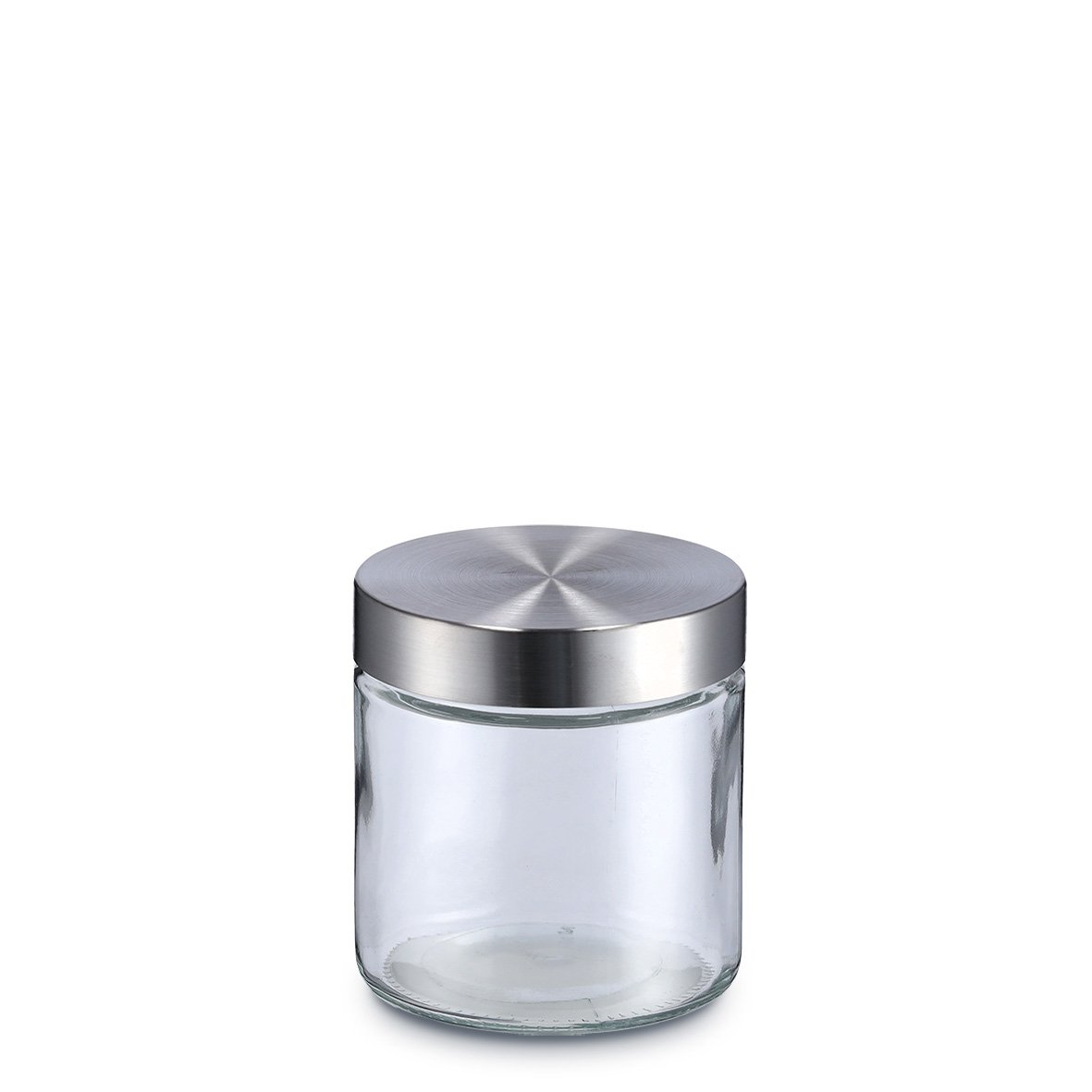 Vorratsglas m. Edelstahldeckel , 750 ml