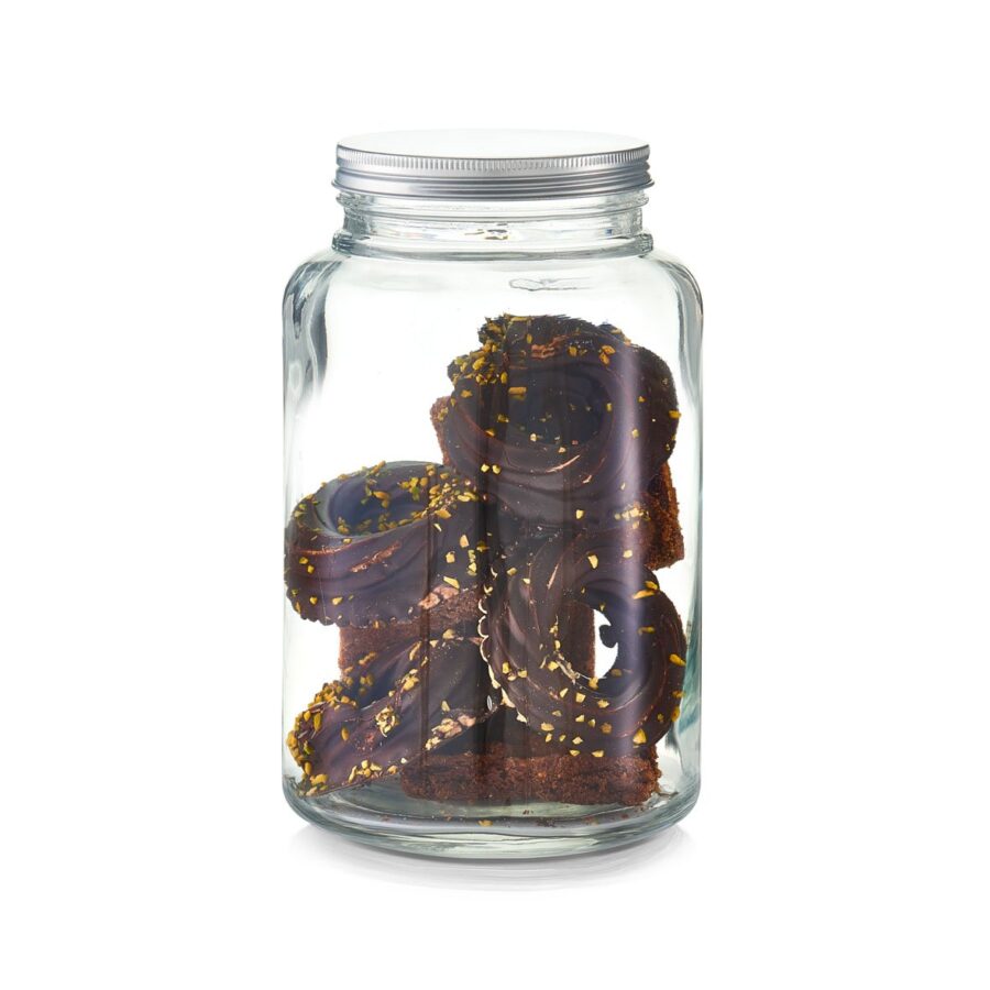 Vorratsglas m. Metalldeckel, 4900 ml – Ansicht 2