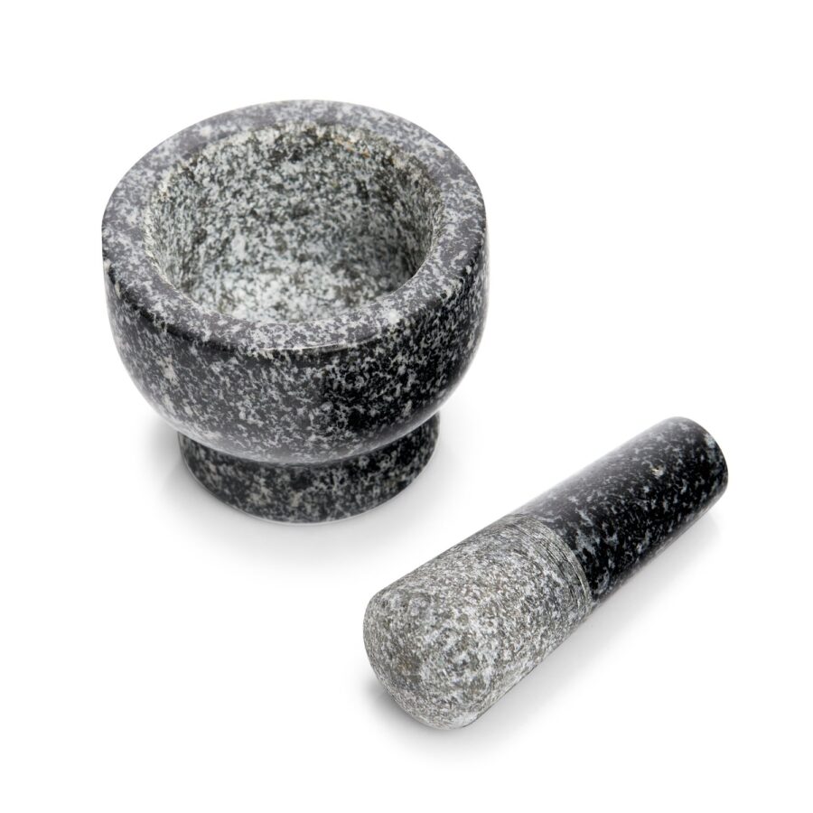 Mörser & Stößel-Set, Granit, anthrazit – Ansicht 2