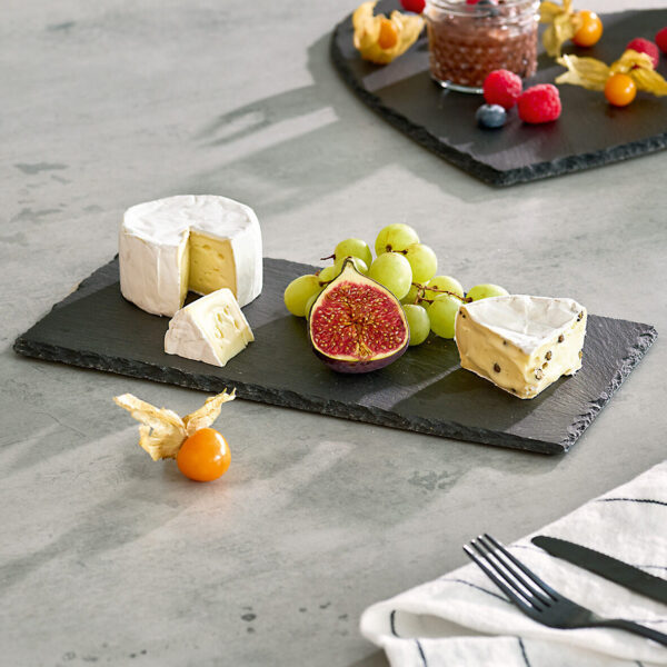 Servierplatte, Schiefer – Lifestyle 1