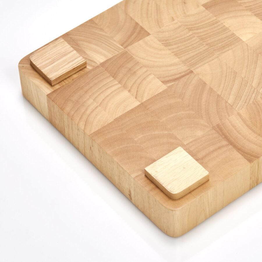 Hackblock, Gummibaum – Ansicht 4