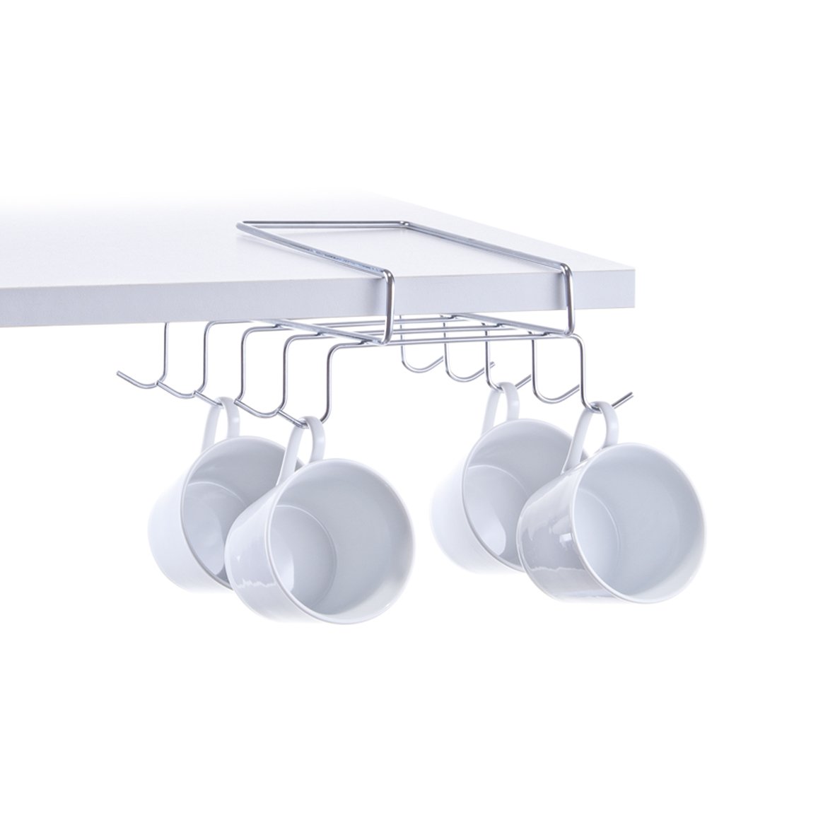 Tassenhalter, Metall verchromt