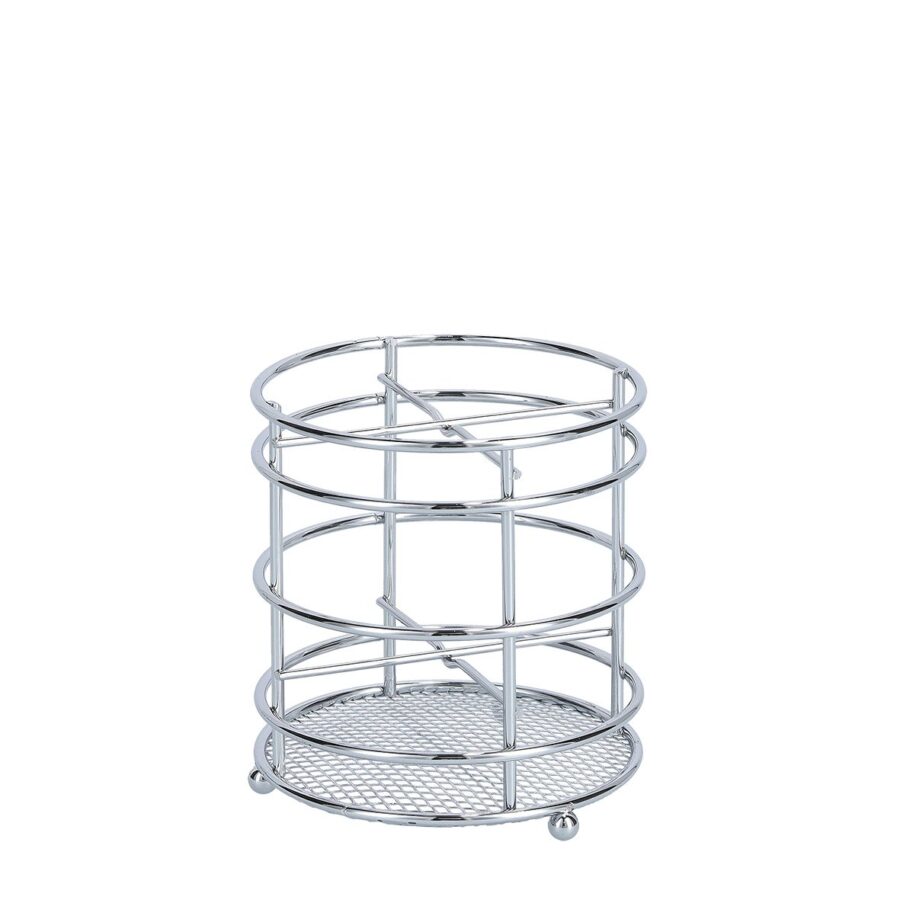 Utensilienhalter, Metall verchromt