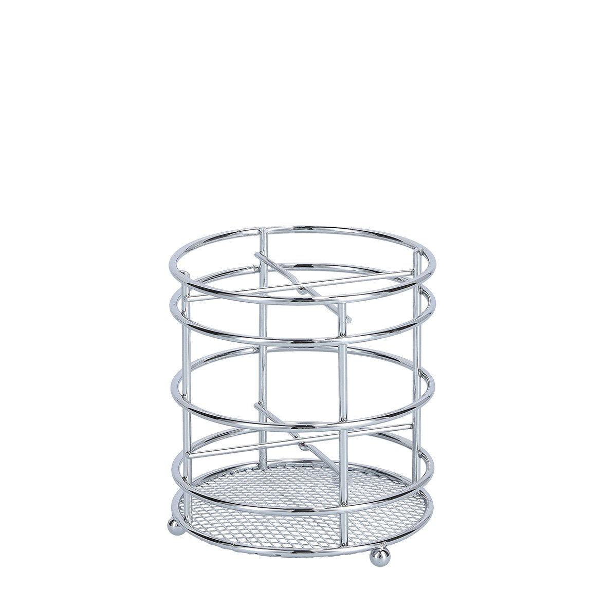 Utensilienhalter, Metall verchromt