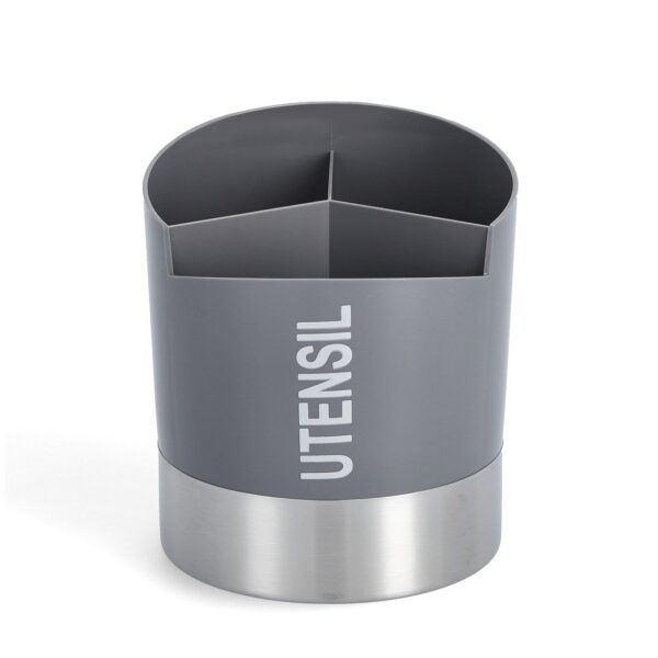 Utensilienhalter, Kunststoff/Edelstahl, anthrazit