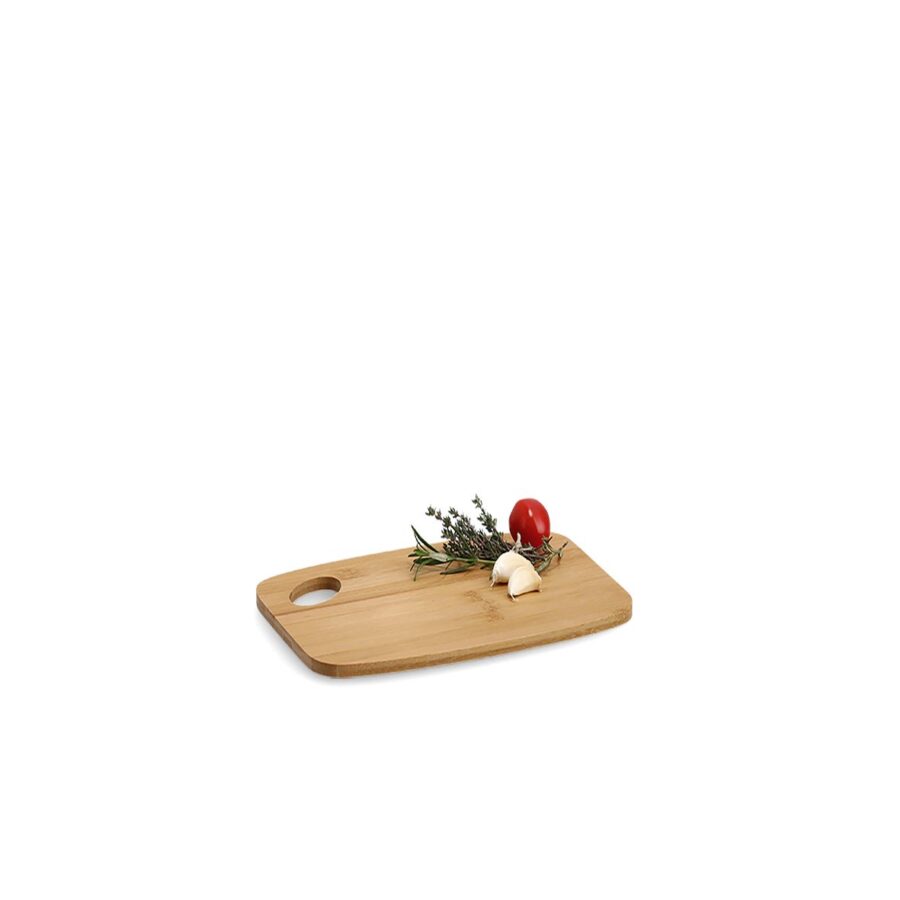 Schneidebrett m. Griffloch, Bambus – Ansicht 2