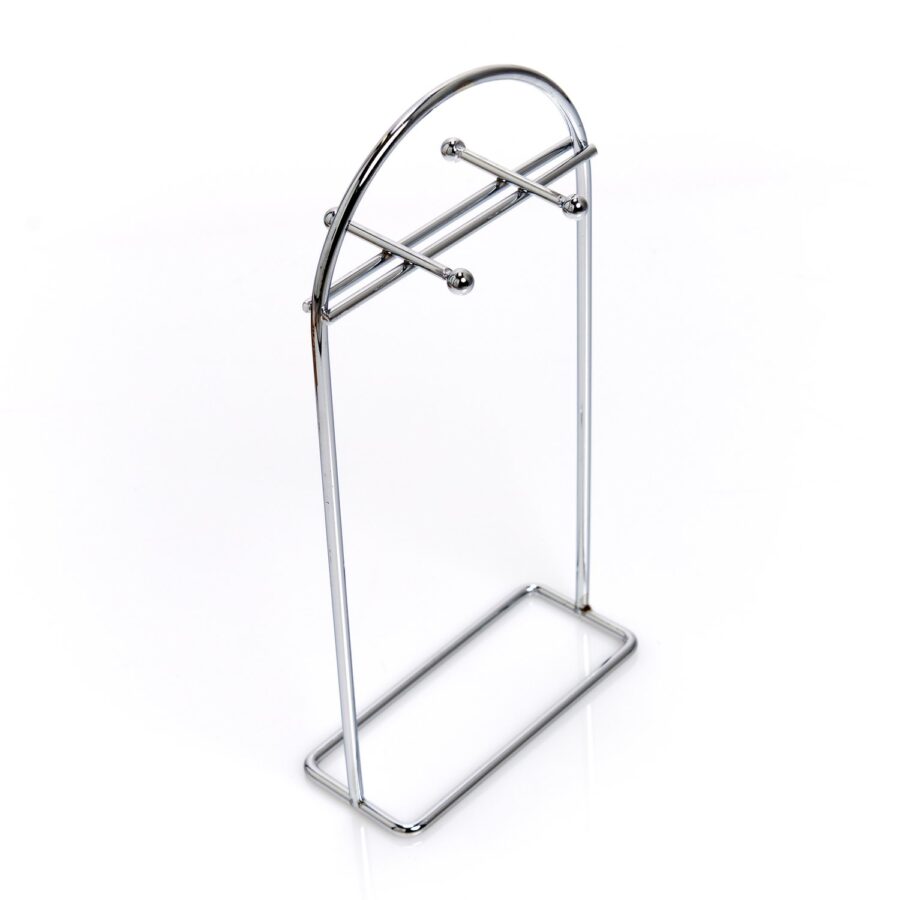 Brettchenständer-Set, 5-tlg., Bambus/Metall – Ansicht 2