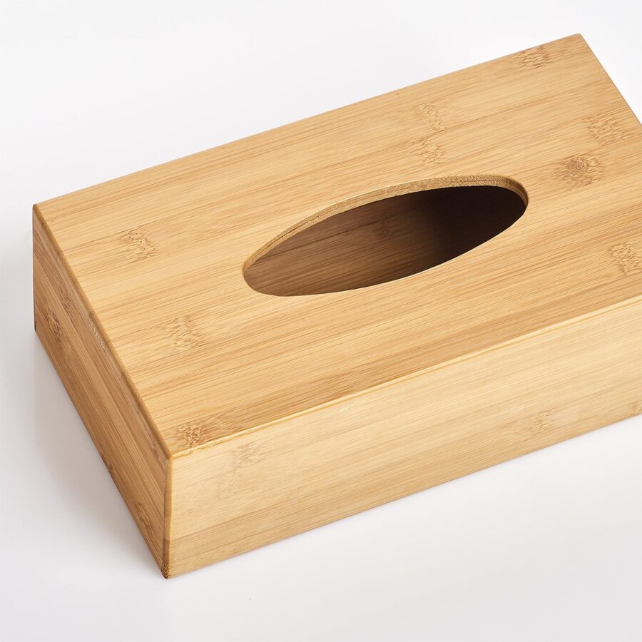 Kosmetiktücher-Box, Bambus – Ansicht 3