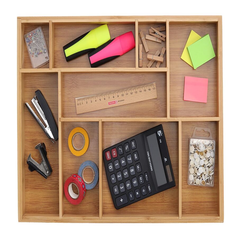 Schubladen-Organizer, Bambus – Ansicht 4