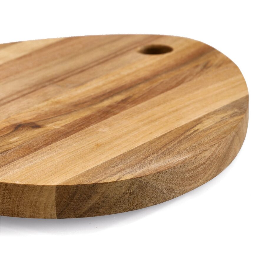 Schneidebrett, tropfenform, Akazie – Ansicht 4