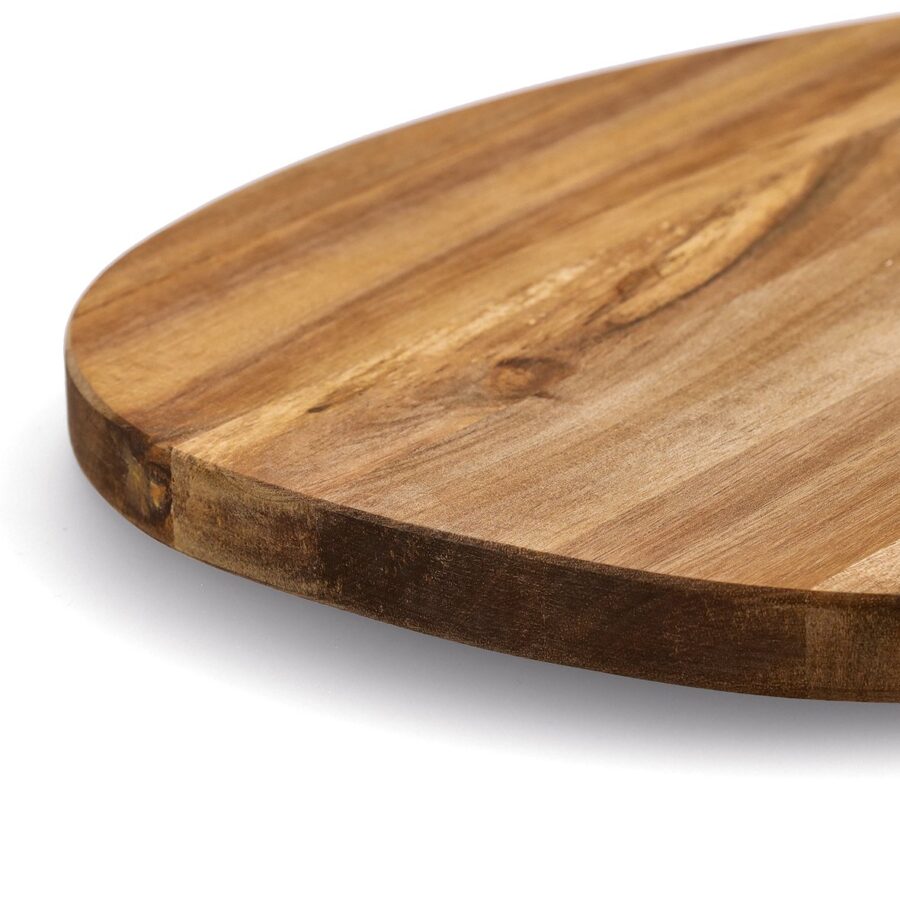 Schneidebrett, tropfenform, Akazie – Ansicht 4