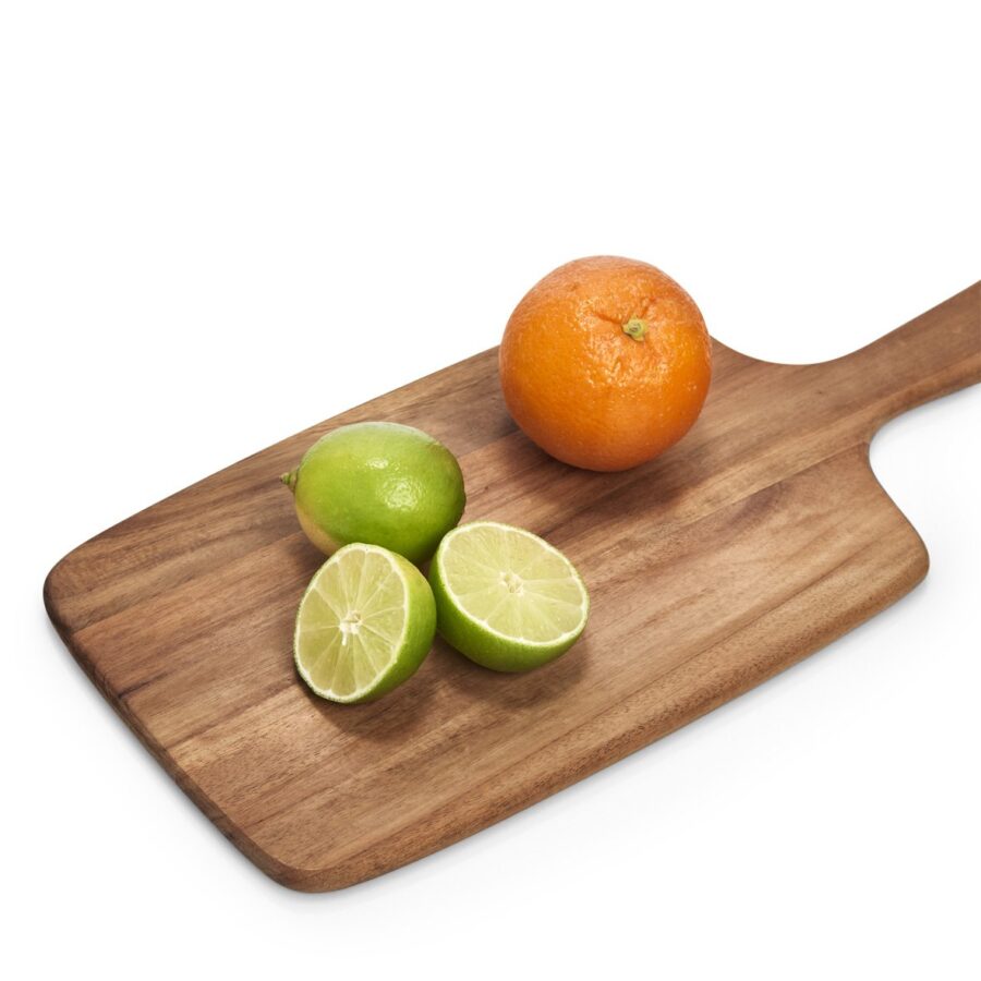 Schneide-/Servierbrett mit Griff, Akazie – Ansicht 5