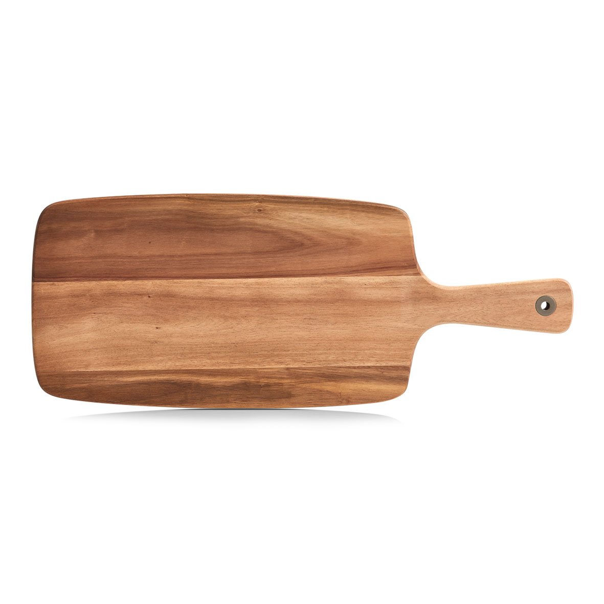 Schneide-/Servierbrett mit Griff, Akazie